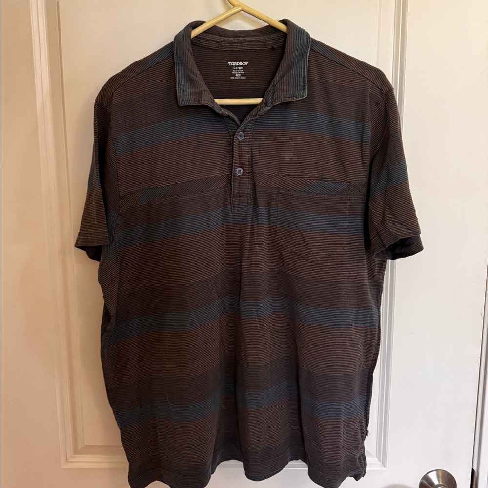 Toad & Co. Men’s polo.